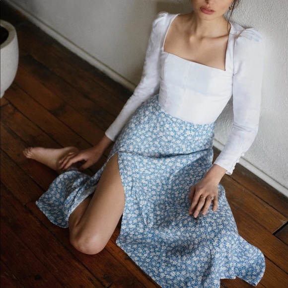Reformation Zoe Skirt - Picture 1 of 6